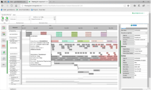 Figure 10 – Screenshot of the Simio portal view