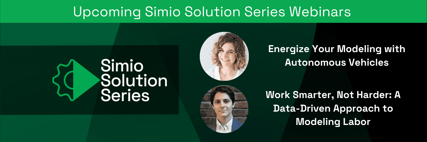 Upcoming Simio Solution Series Webinars
